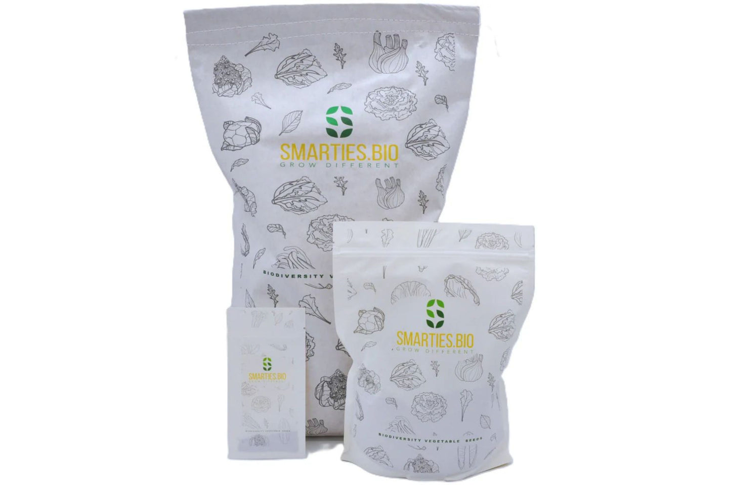 #SM4.72 BABY ROMAINE BABY LEAF LETTUCE SEEDS | Smarties.bio