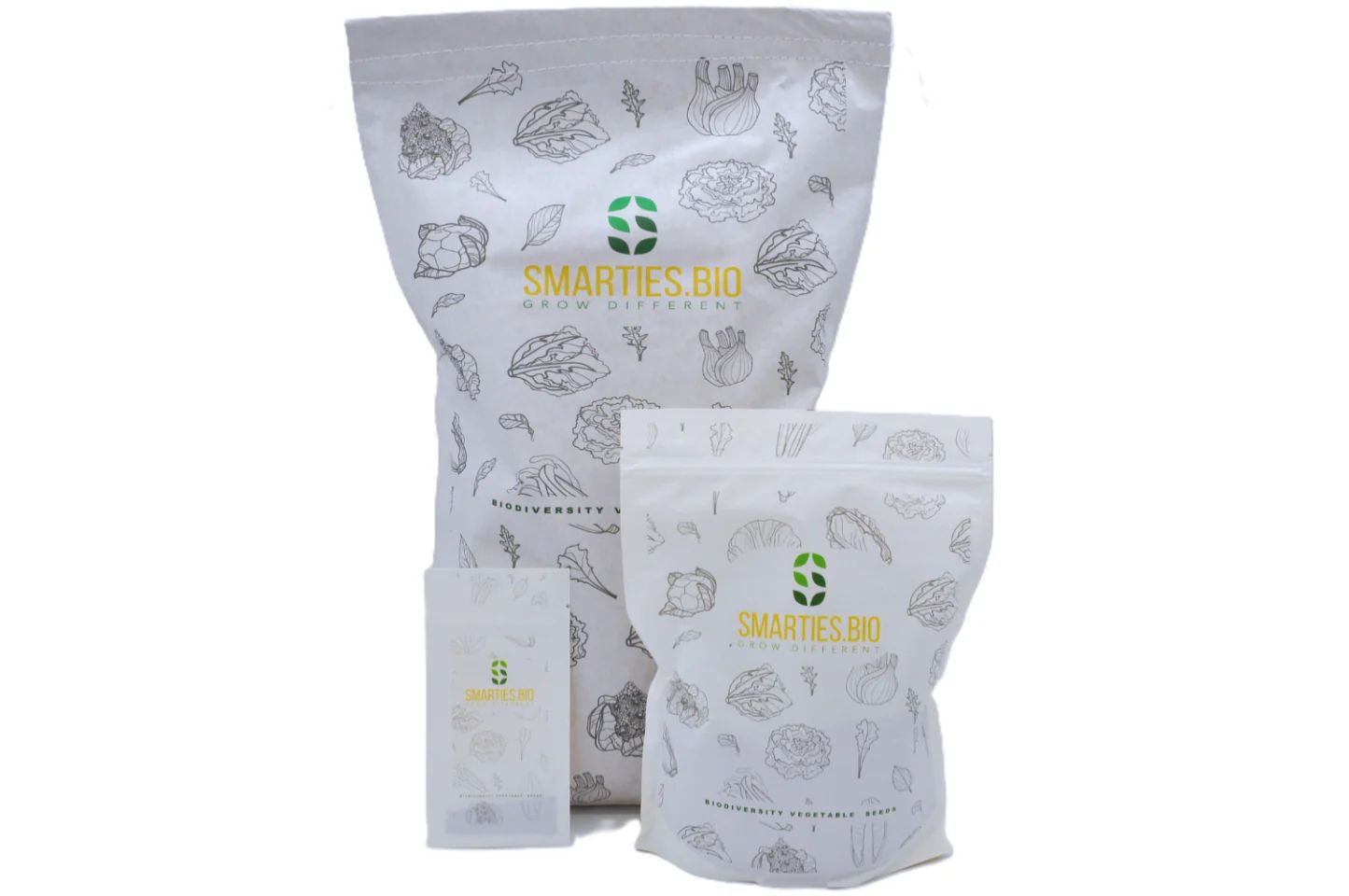 #SM4.76 SPRING MIX BABY LEAF LETTUCE SEEDS | Smarties.bio