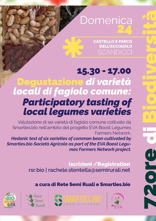 Participatory tasting of local legumes varieties