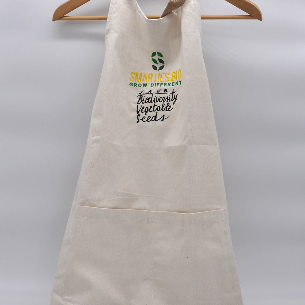 Apron “Smarties.bio – Grow Different” | Smarties.bio