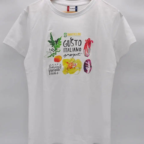 T-shirt “Gusto Italiano Project” | Smarties.bio