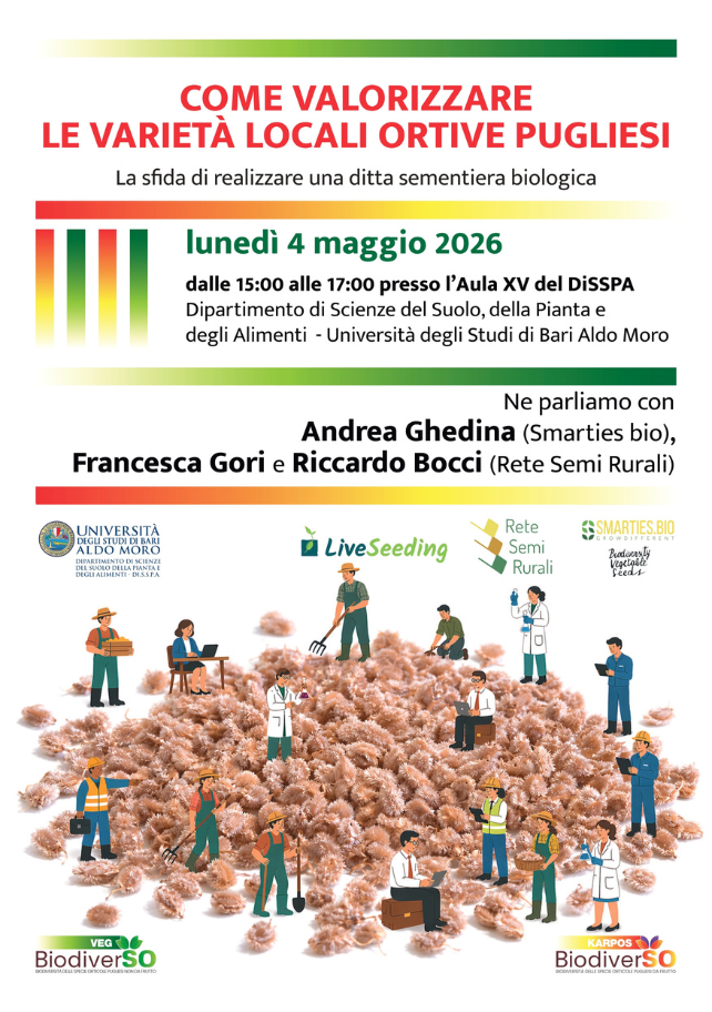 COME VALORIZZARE LE VARIETÀ LOCALI ARTIVE PUGLIESI